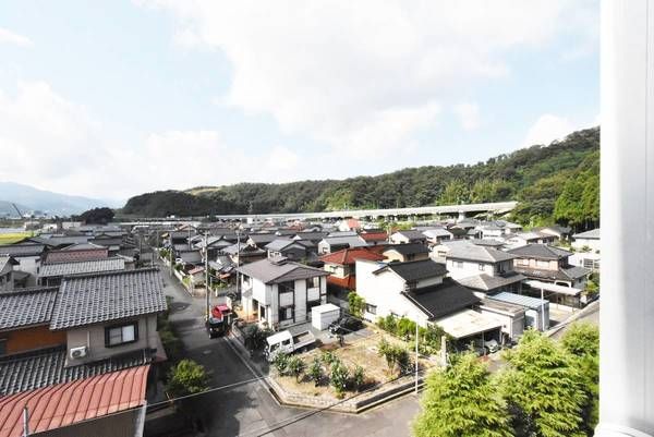 【敦賀市藤ケ丘町のマンションの眺望】