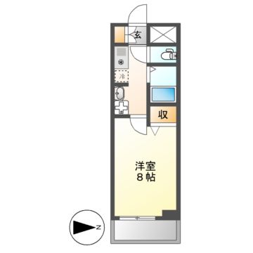 ベル名駅の間取り