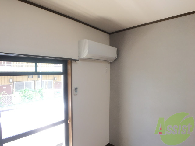 その他設備　エアコンも装備されているので新生活には、助かりますね。