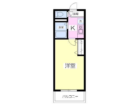 ジュールエスト新英の間取り