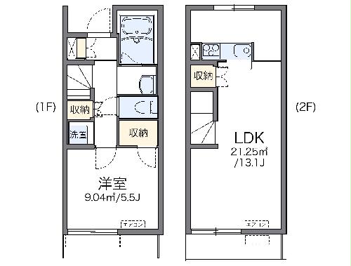 レオネクストコスモスの間取り