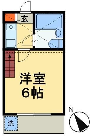 アップルエステート田喜野井の間取り