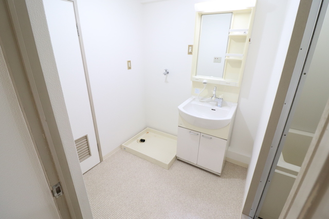 洗面設備　脱衣場