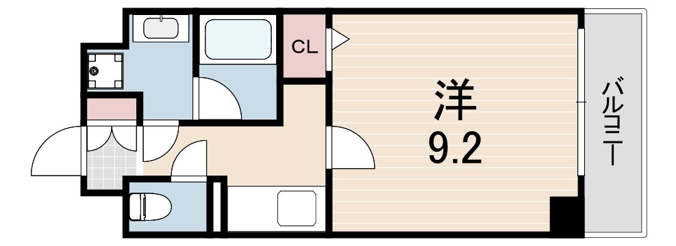 クレア・ド・ルーン伊丹の間取り