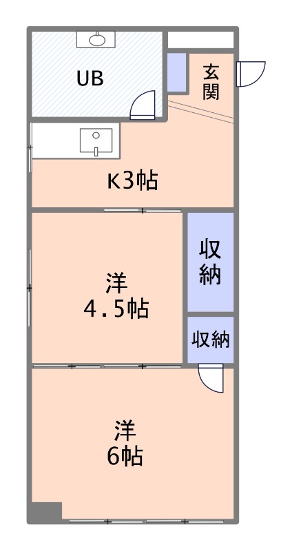 庄司ビルの間取り