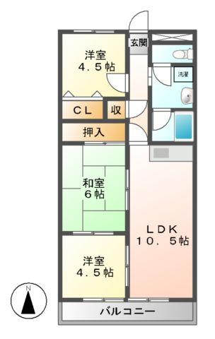 メゾン・エスポワールの間取り