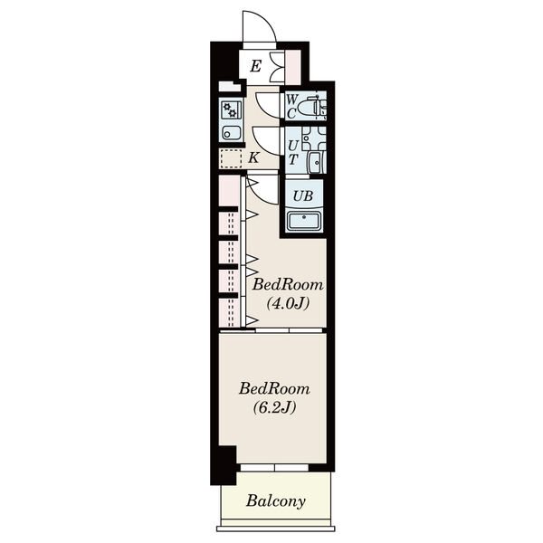 S-RESIDENCE六番町の間取り