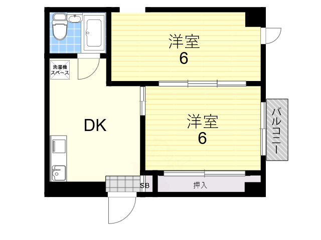 メゾンダーバンの間取り