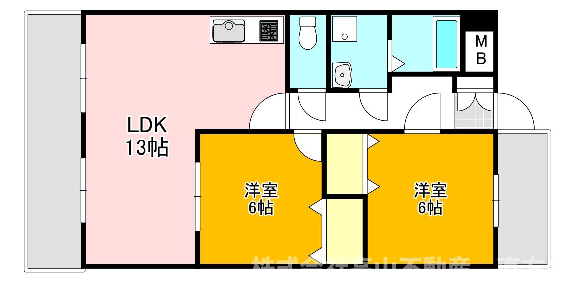 クアトロの間取り