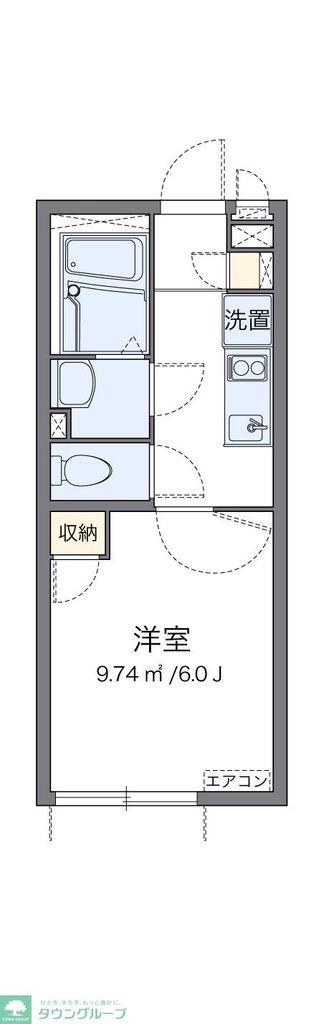 クレイノメイプルの間取り