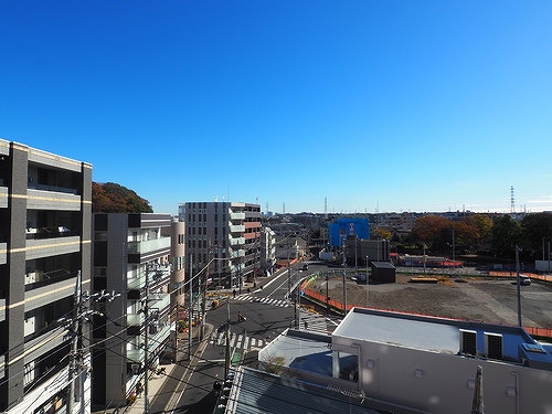 【横浜市港北区綱島東のマンションの眺望】