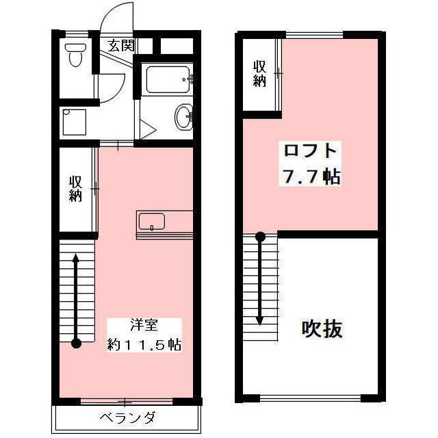 シェラトン奥村の間取り