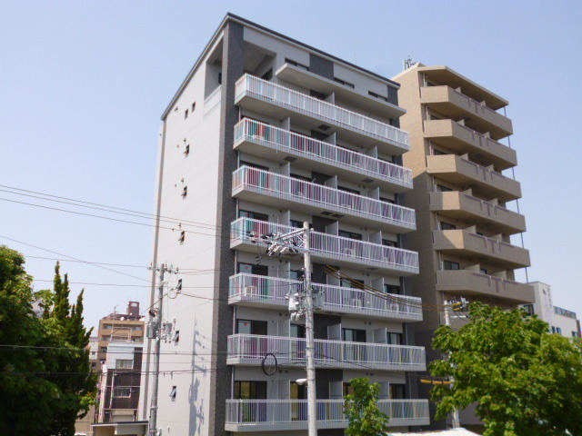 建物外観　日当たりの良い場所ですね