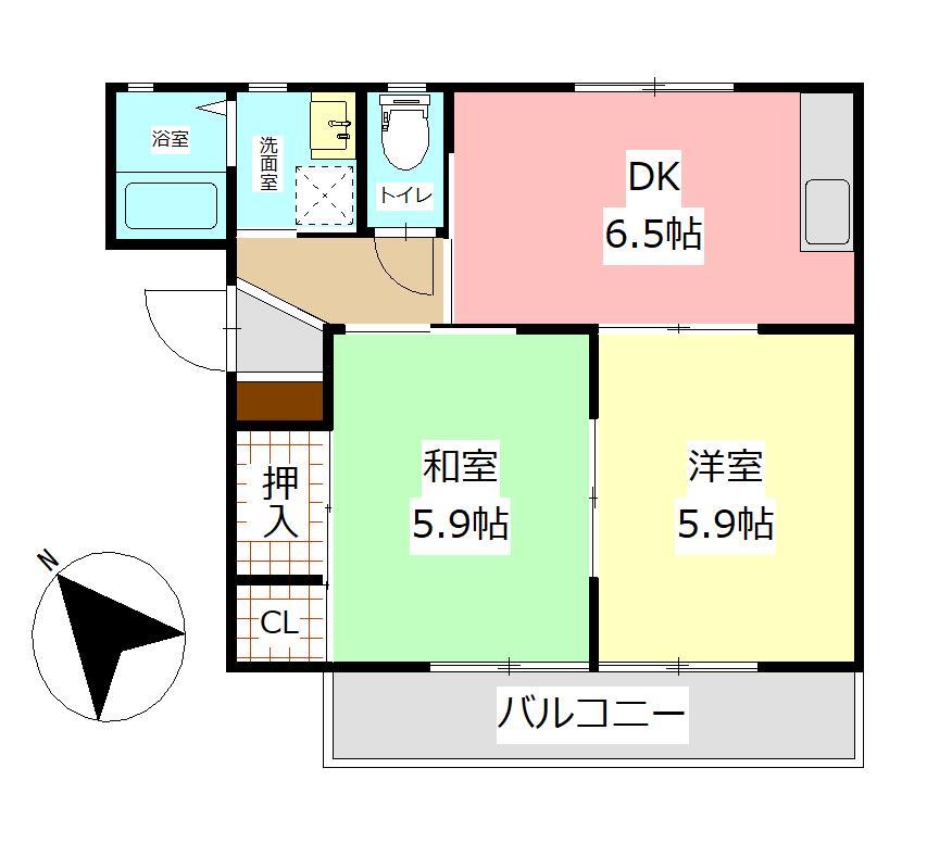 フォーレス一吉の間取り