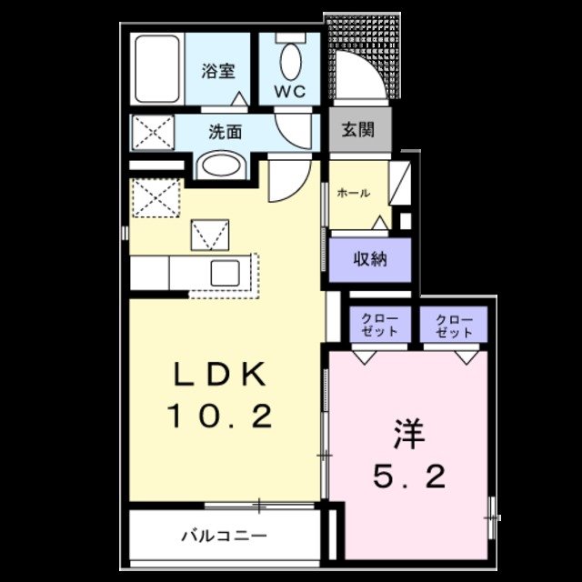 サングレイスの間取り