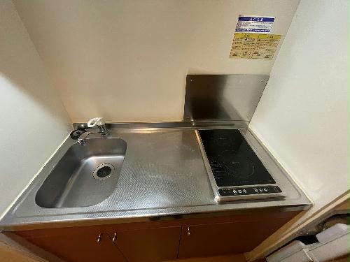 キッチン　2口コンロ