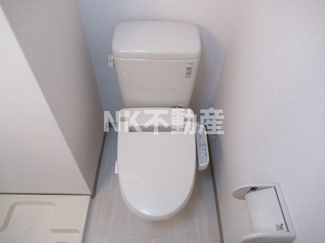 トイレ　ゆったりとした空間のトイレです