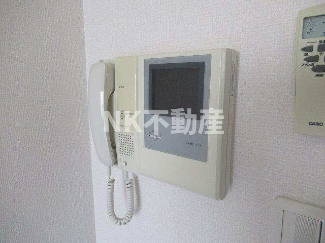 セキュリティ　モニターフォンです