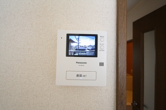 セキュリティ　モニターホンも付いてます。
