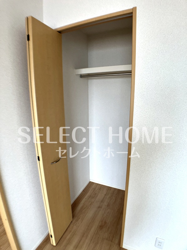 収納　大きなスペースがあり、収納には困りません