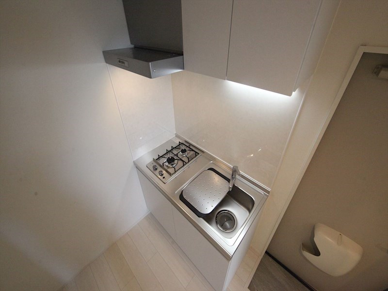 キッチン　システムキッチン（ガス2口コンロ付）