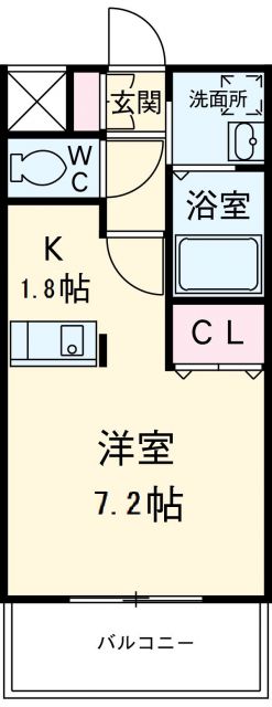 プレサンス名古屋駅前の間取り写真