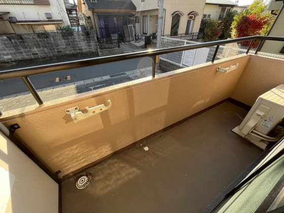 バルコニー　他号室のお写真です