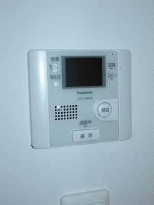 セキュリティ　TVモニターホン付きです！