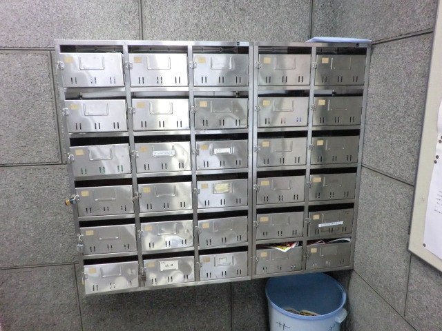 駐車場　集合ポスト