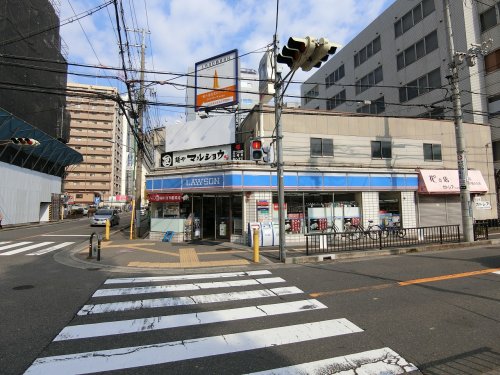 コンビニ　ローソン 江坂公園前店（コンビニ）まで214m