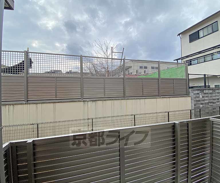 眺望　専用庭からの景色です。