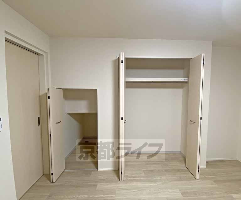 収納　大容量のクローゼットです。