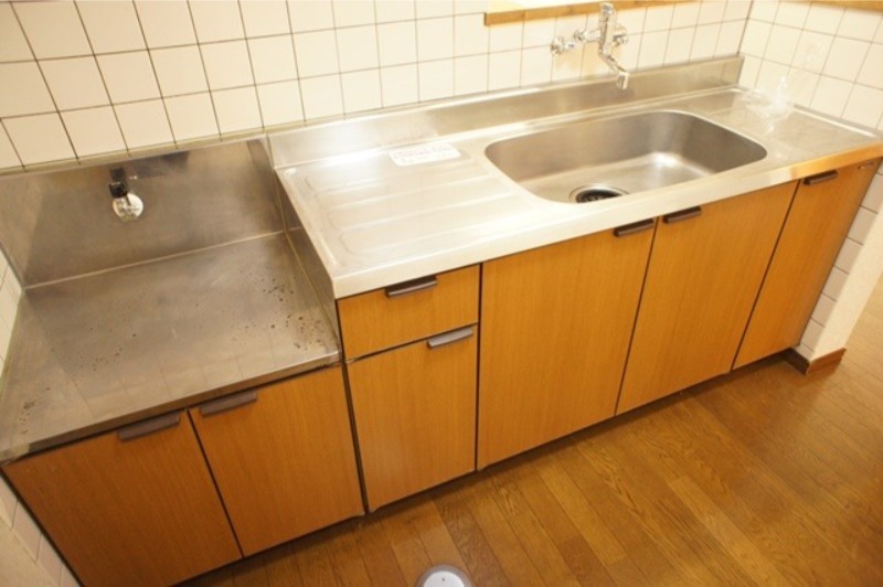 キッチン　図面と現状に相違がある場合には現状を優先