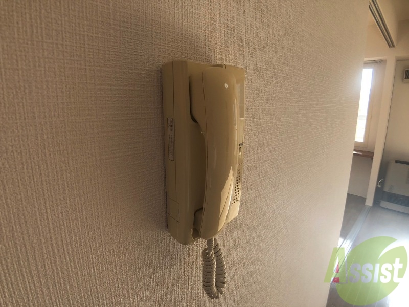 セキュリティ　インターホンは通話ができるので急な訪問があっても安心です