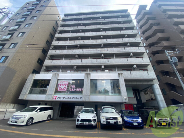 建物外観　札幌市中央区東「アルファスクエア大通東３」