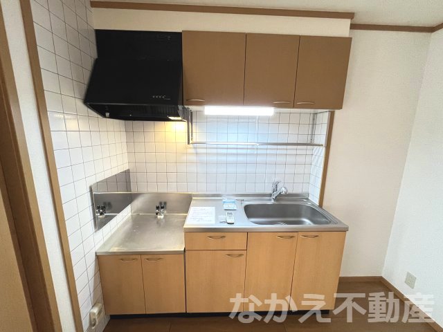 キッチン　コンパクトなキッチンで掃除もラクラク