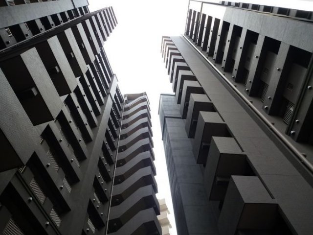 建物外観　落ち着いた雰囲気の外観です