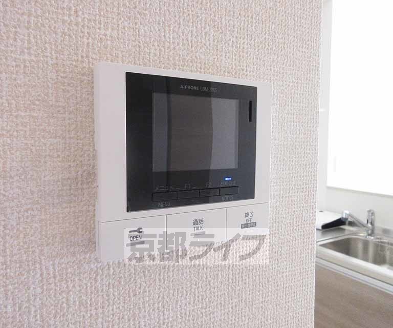 セキュリティ　インターフォンです・