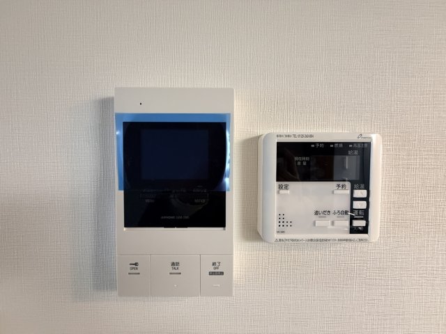 セキュリティ　同物件別号室の写真です。