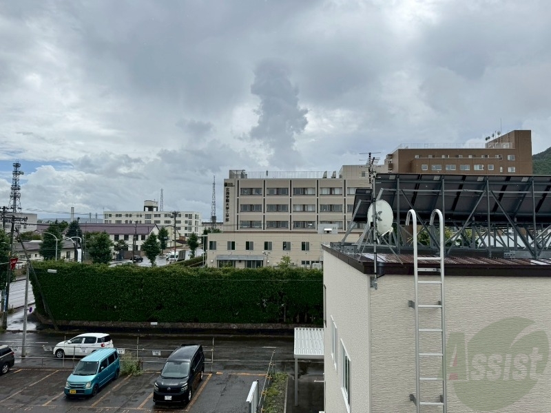 眺望　眺望です。建物はありますが風通しは良さそうです。