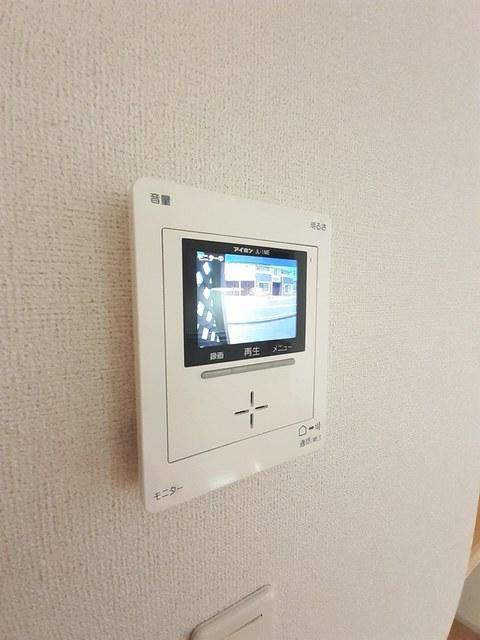 セキュリティ　モニター付きインターホン
