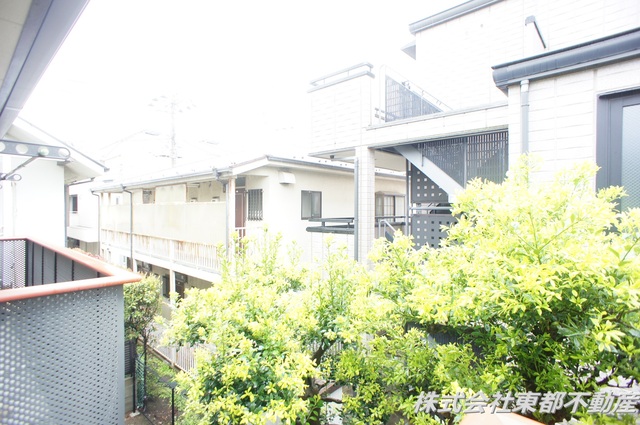 眺望　バルコニーからの眺めです！緑豊かな住環境！