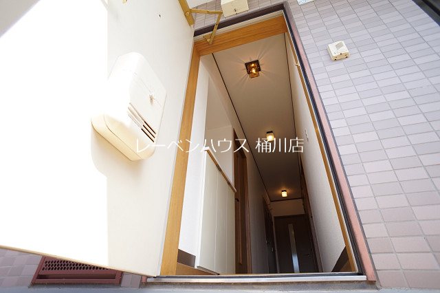 玄関　レーベンハウス桶川店へ　048-787-5511