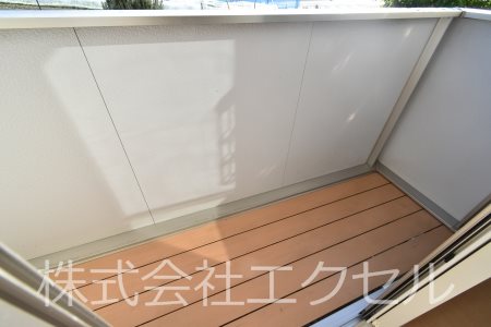バルコニー　同建物別室の写真です。
