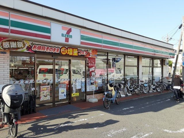 コンビニ　セブンイレブン 川崎小田栄1丁目店（コンビニ）まで124m