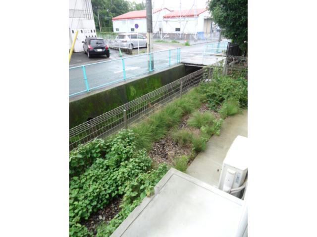 庭　他号室の写真になります。