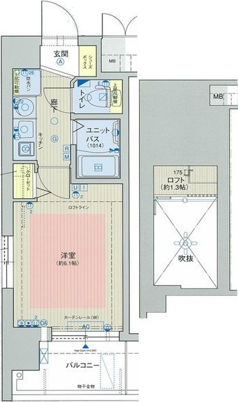 エステムコート新大阪Vソレックスの間取り写真