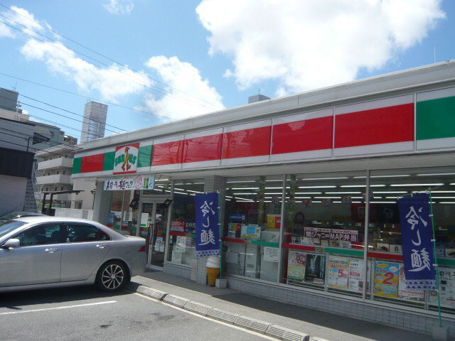 コンビニ　サンクス広島緑井店（コンビニ）まで119m