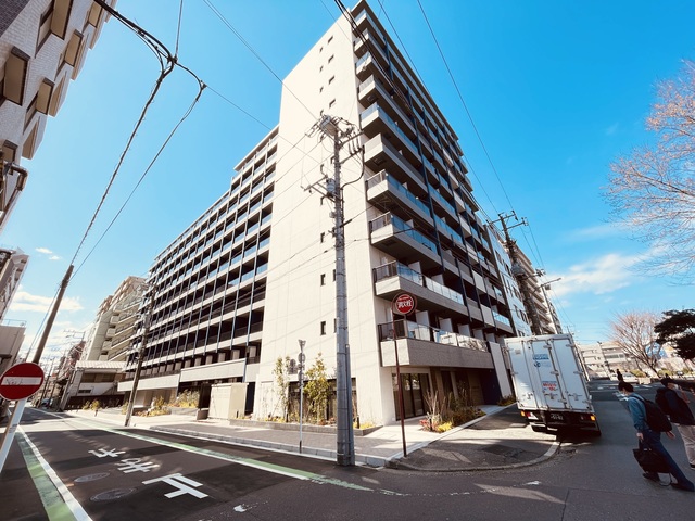 建物外観　モニター付オートロックなので安心のお部屋です！