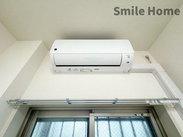 その他設備　エアコン付きで夏でも冬でも快適に過ごせます！